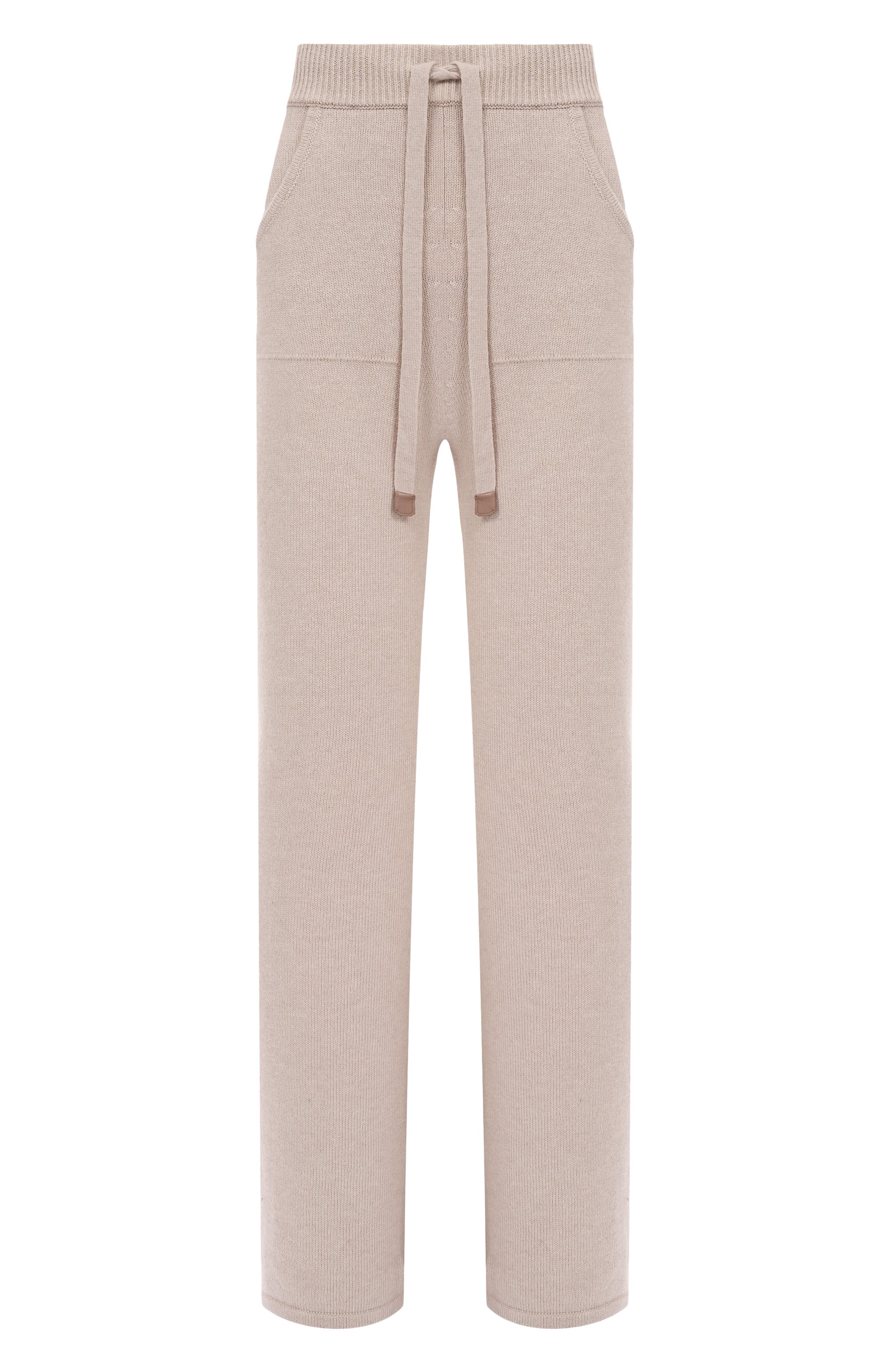 Кашемировые брюки MVST бежевого цвета по цене 162000 руб., арт. M25.1MW.K411, фото 1 Кашемировые брюки MVST, арт. M25.1MW.K411, фото 1