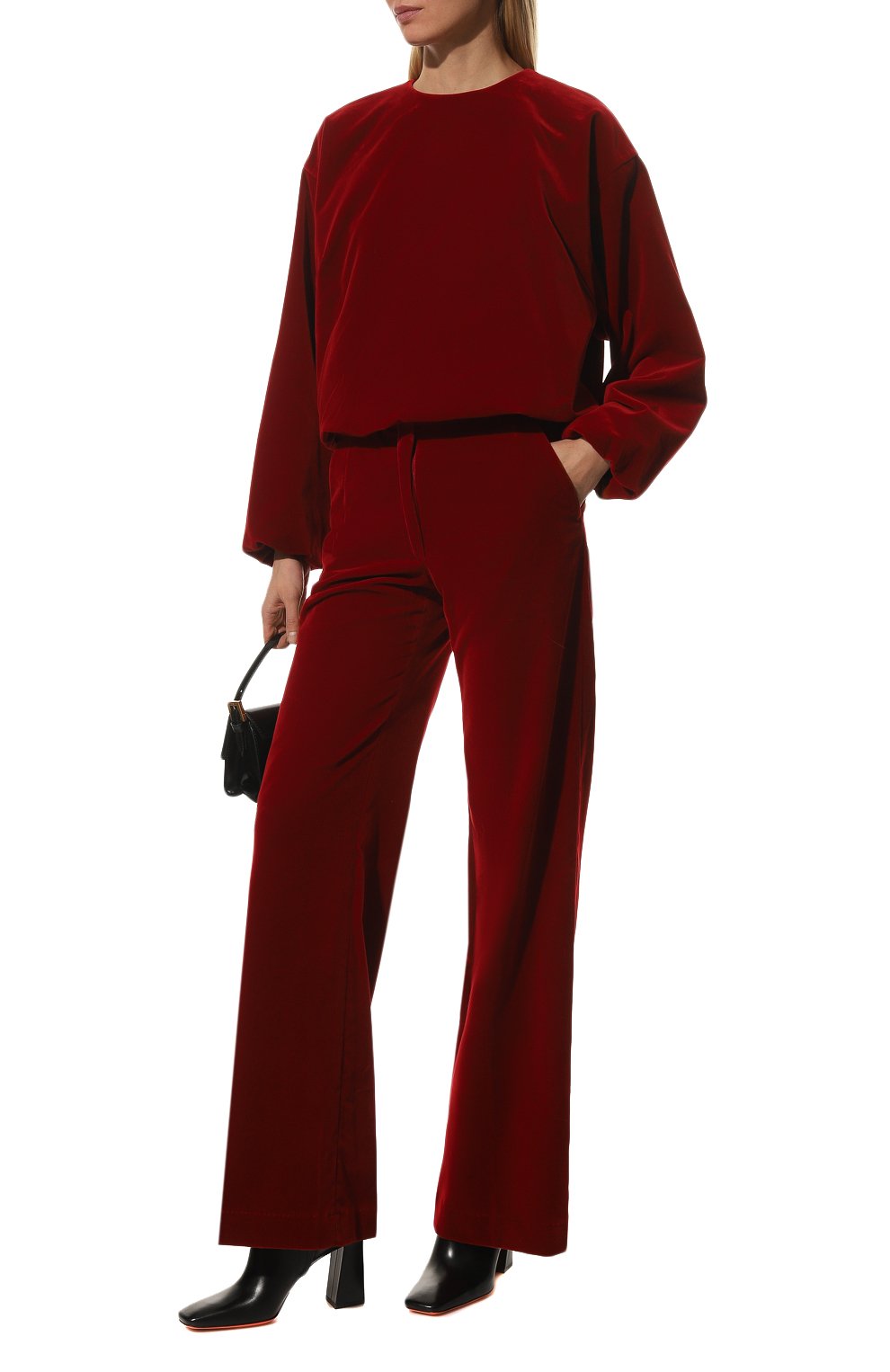 Бархатный топ DRIES VAN NOTEN, арт. 222-010724-5297, фото 2