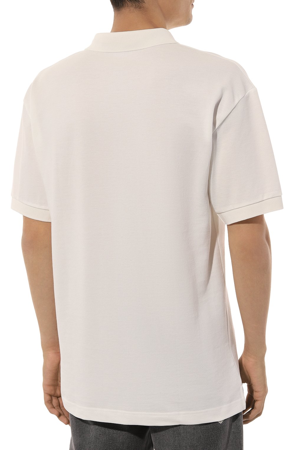 Хлопковое поло PALM ANGELS, арт. PMGB012F24FAB001, фото 4