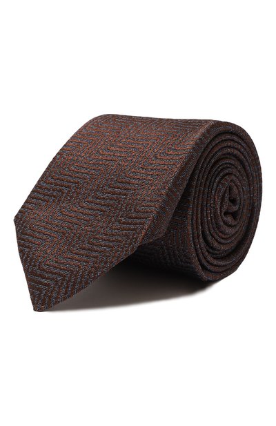 Мужской шелковый галстук CANALI, арт. 18/HJ03770