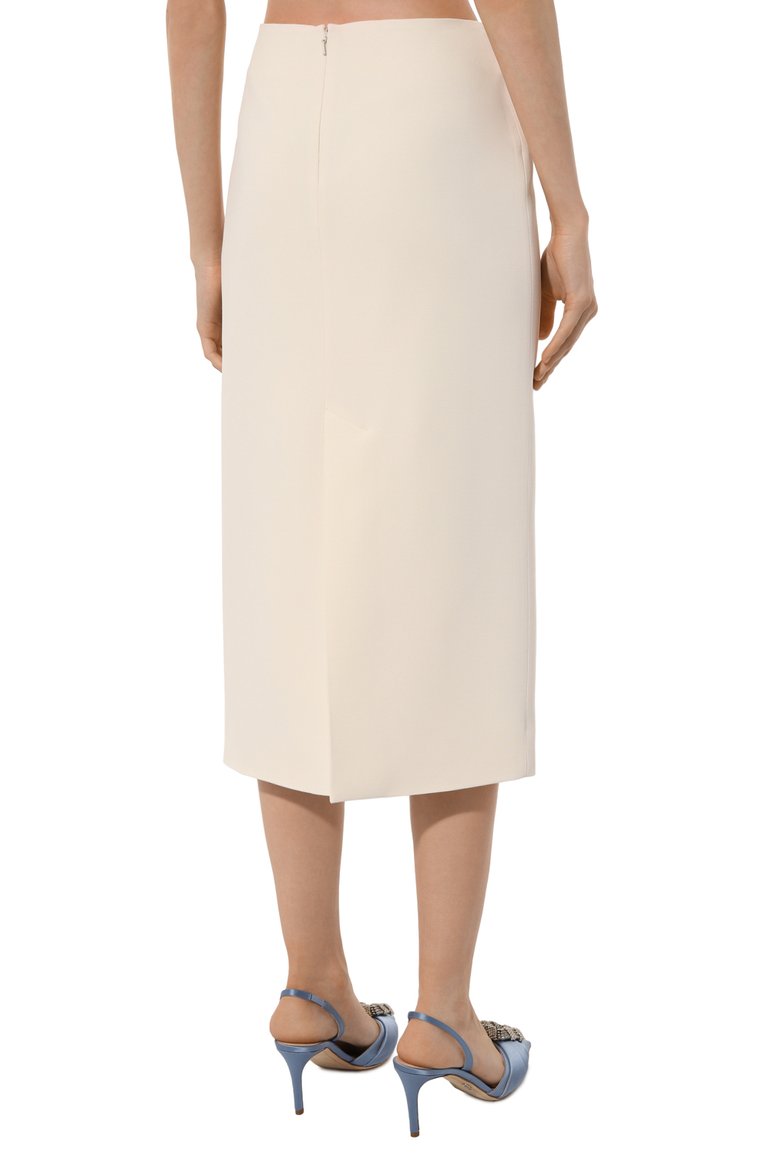 Юбка из шелка и вискозы ELIE SAAB, арт. SK018N, фото 1