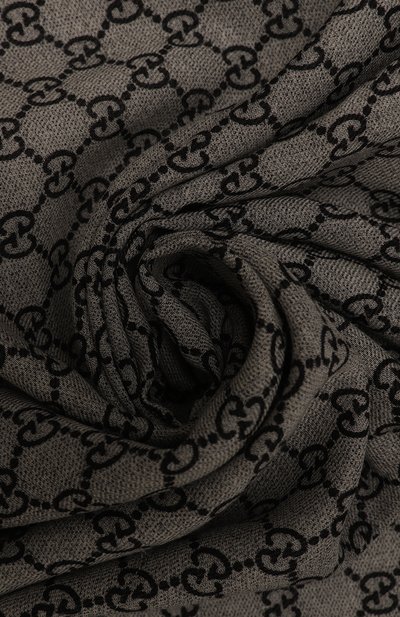 Шерстяная шаль GUCCI, арт. 777039/3GAMX, фото 3