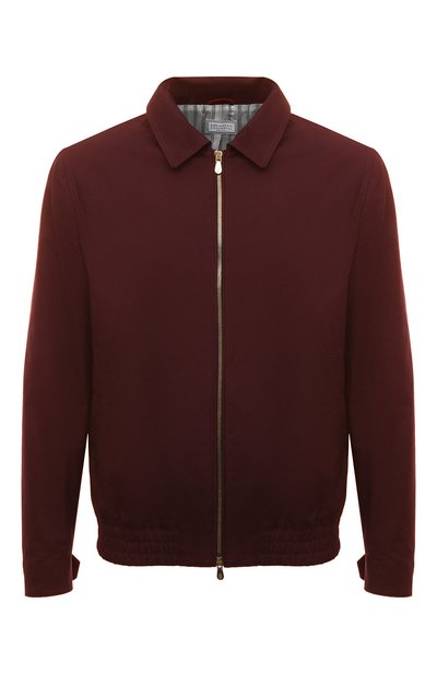 Мужской хлопковый бомбер BRUNELLO CUCINELLI, арт. MB4026205