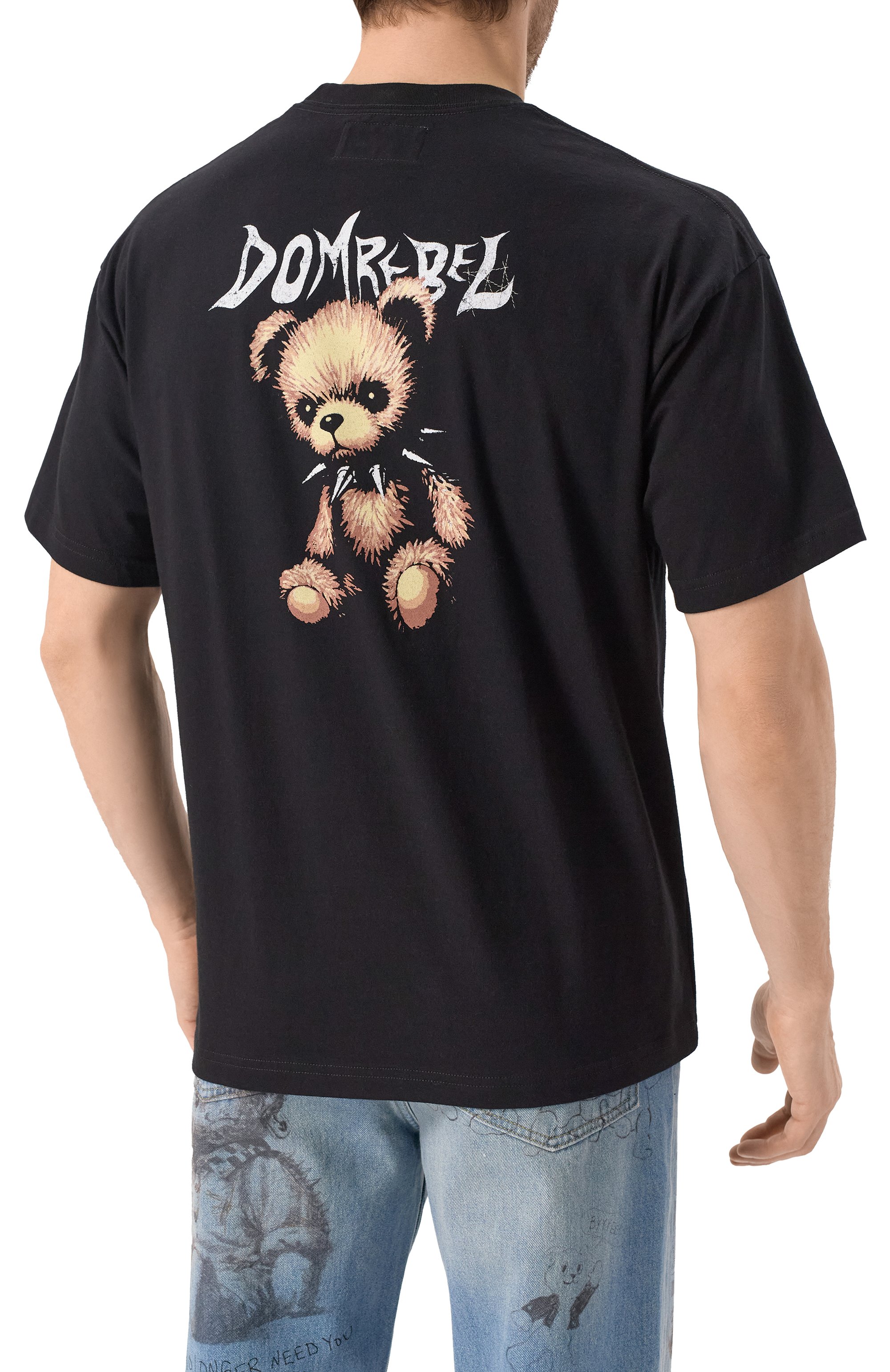 Хлопковая футболка DOMREBEL, арт. C0LLARBEAR/T-SHIRT, фото 4