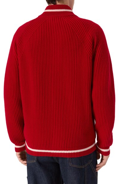 Шерстяной кардиган KITON, арт. UMM070403, фото 4