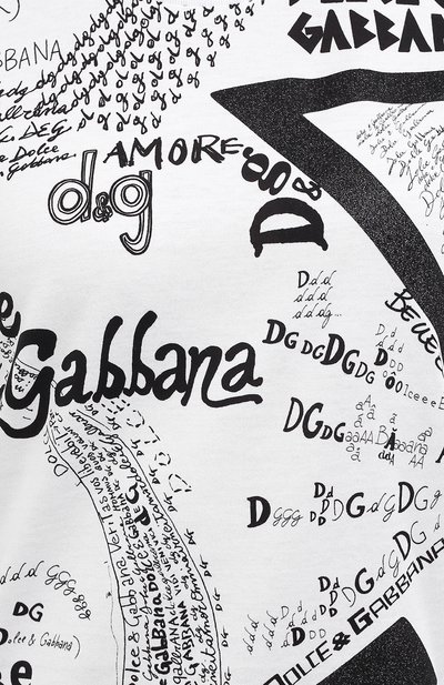 Хлопковая футболка DOLCE & GABBANA, арт. F8M66T/FI79G, фото 5