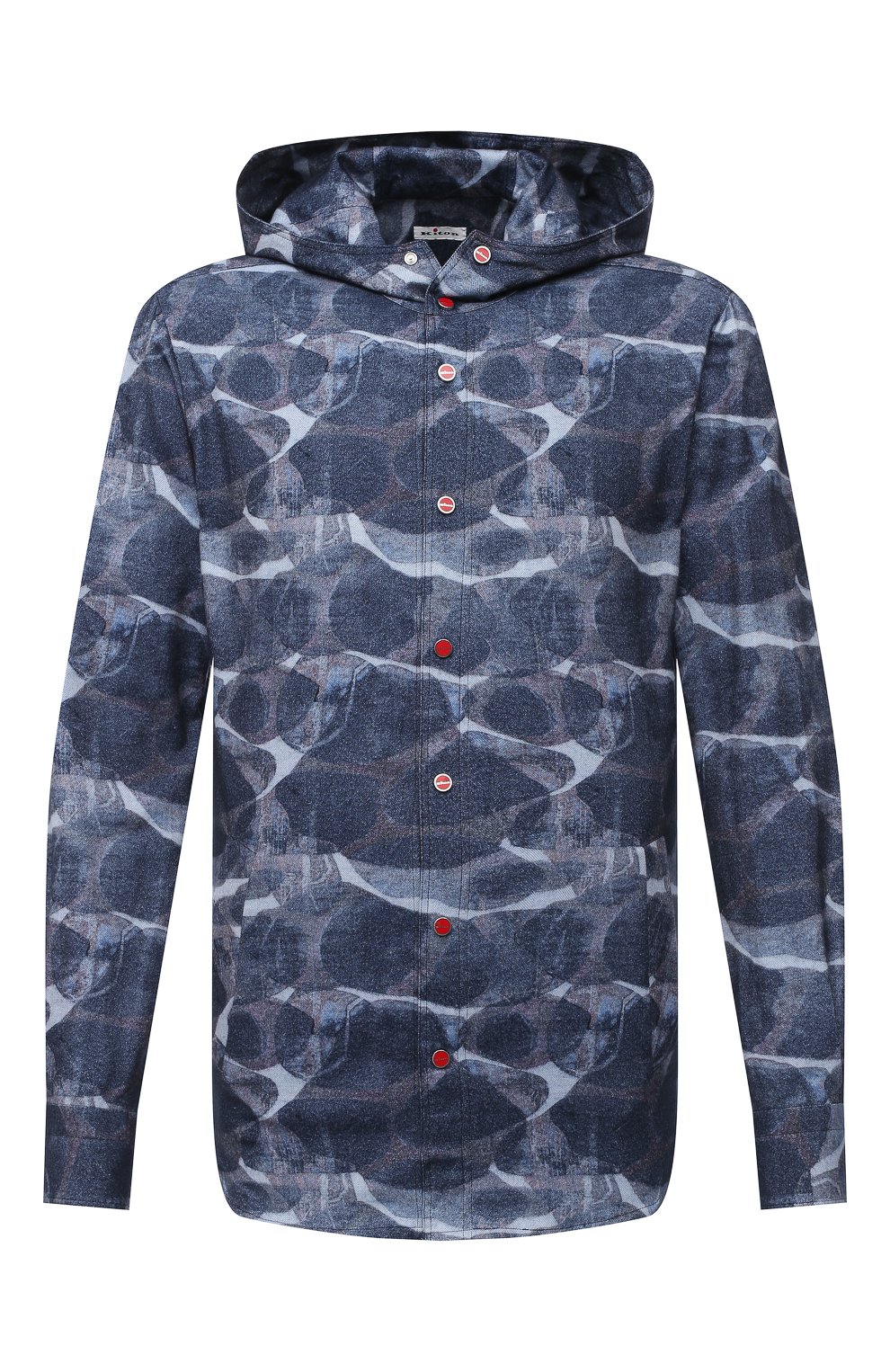 Хлопковая рубашка KITON, арт. UMCMARH0748301, фото 1