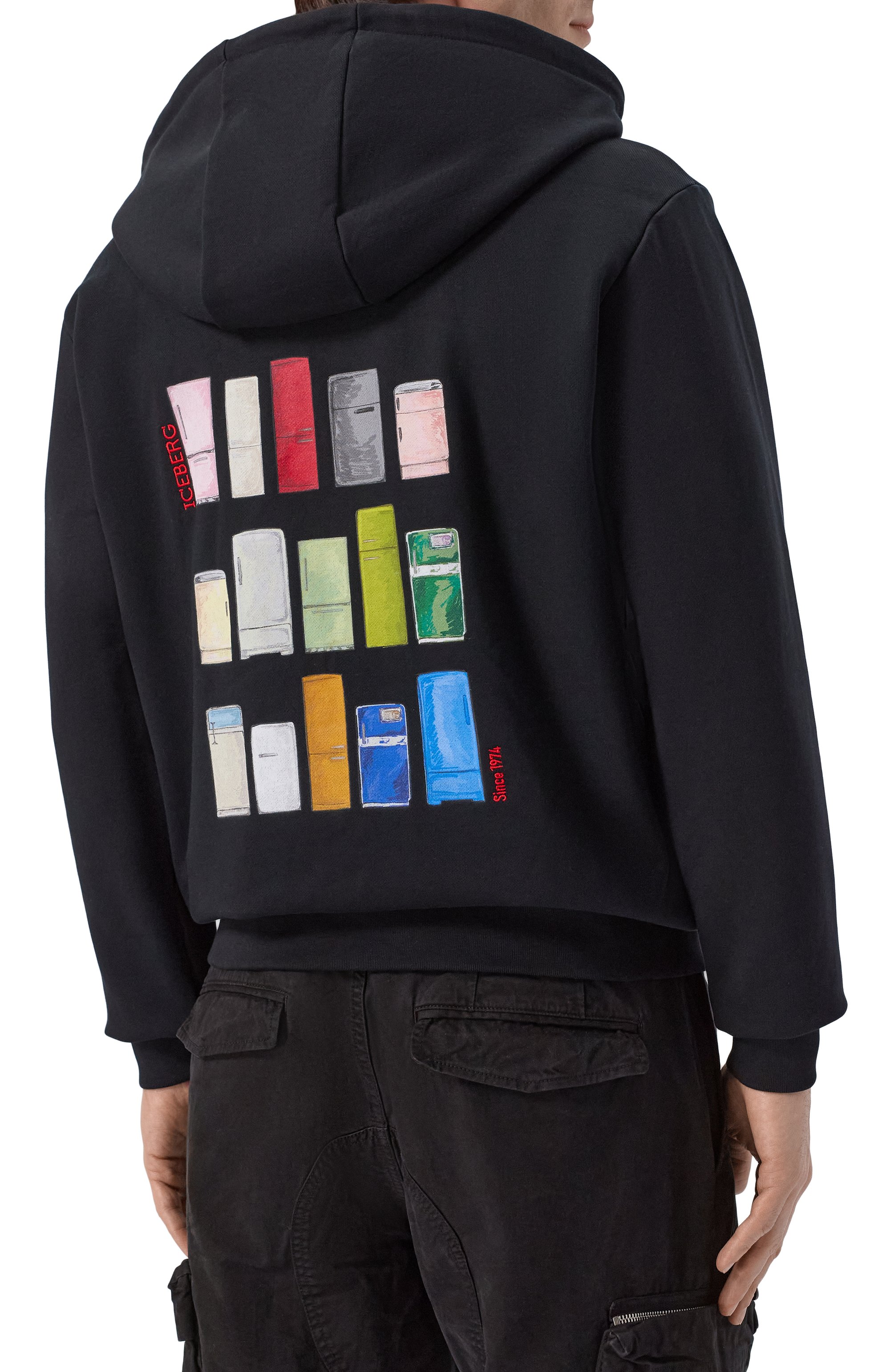 Хлопковое худи ICEBERG, арт. E021/6300, фото 4