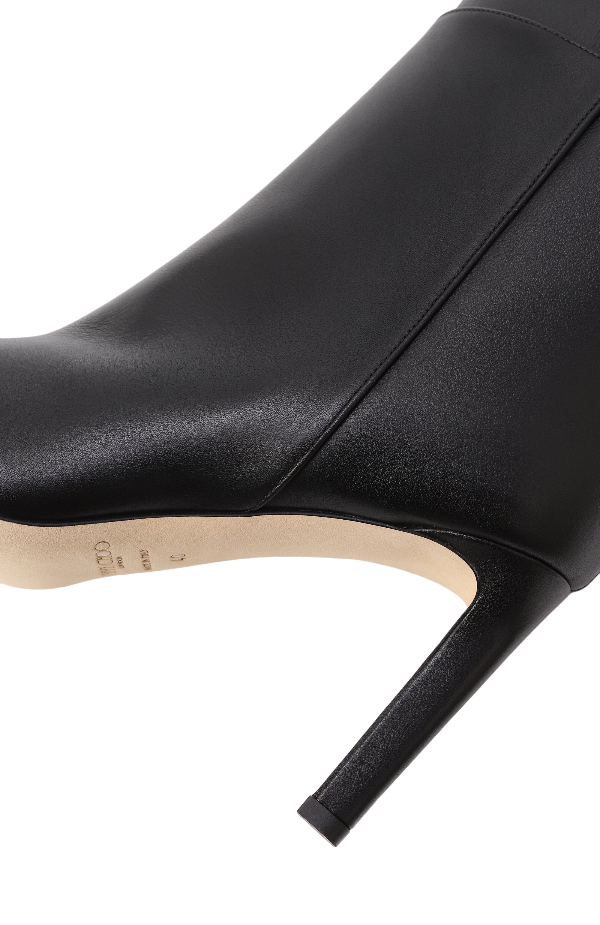 Кожаные сапоги alizze 85 JIMMY CHOO, арт. ALIZZE KB 85/CQX, фото 7