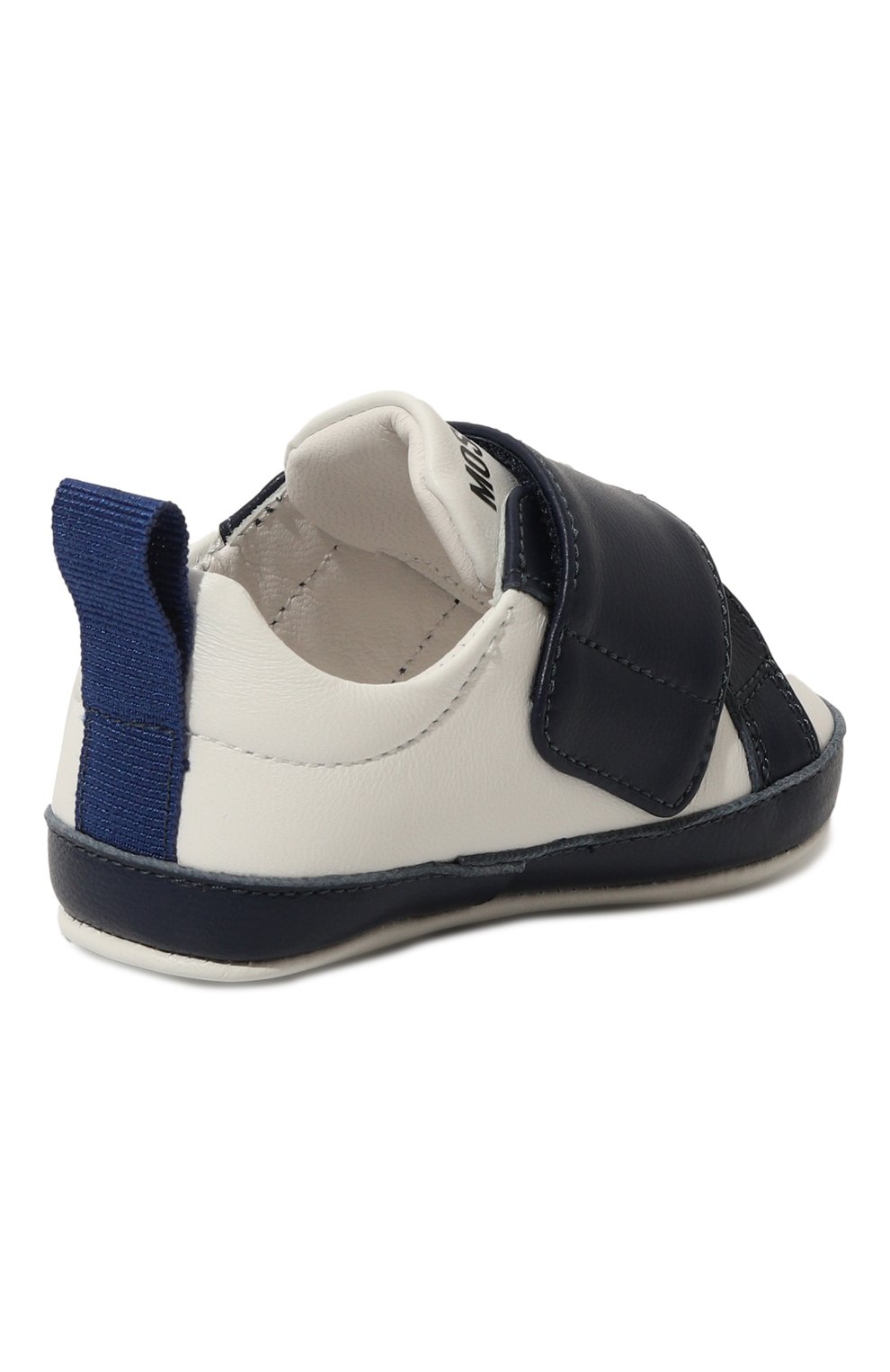 Кожаные пинетки MOSCHINO, арт. 78564, фото 3