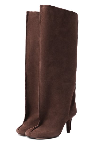 Женские замшевые сапоги anatomic MM6, арт. S59WW0123/P6385