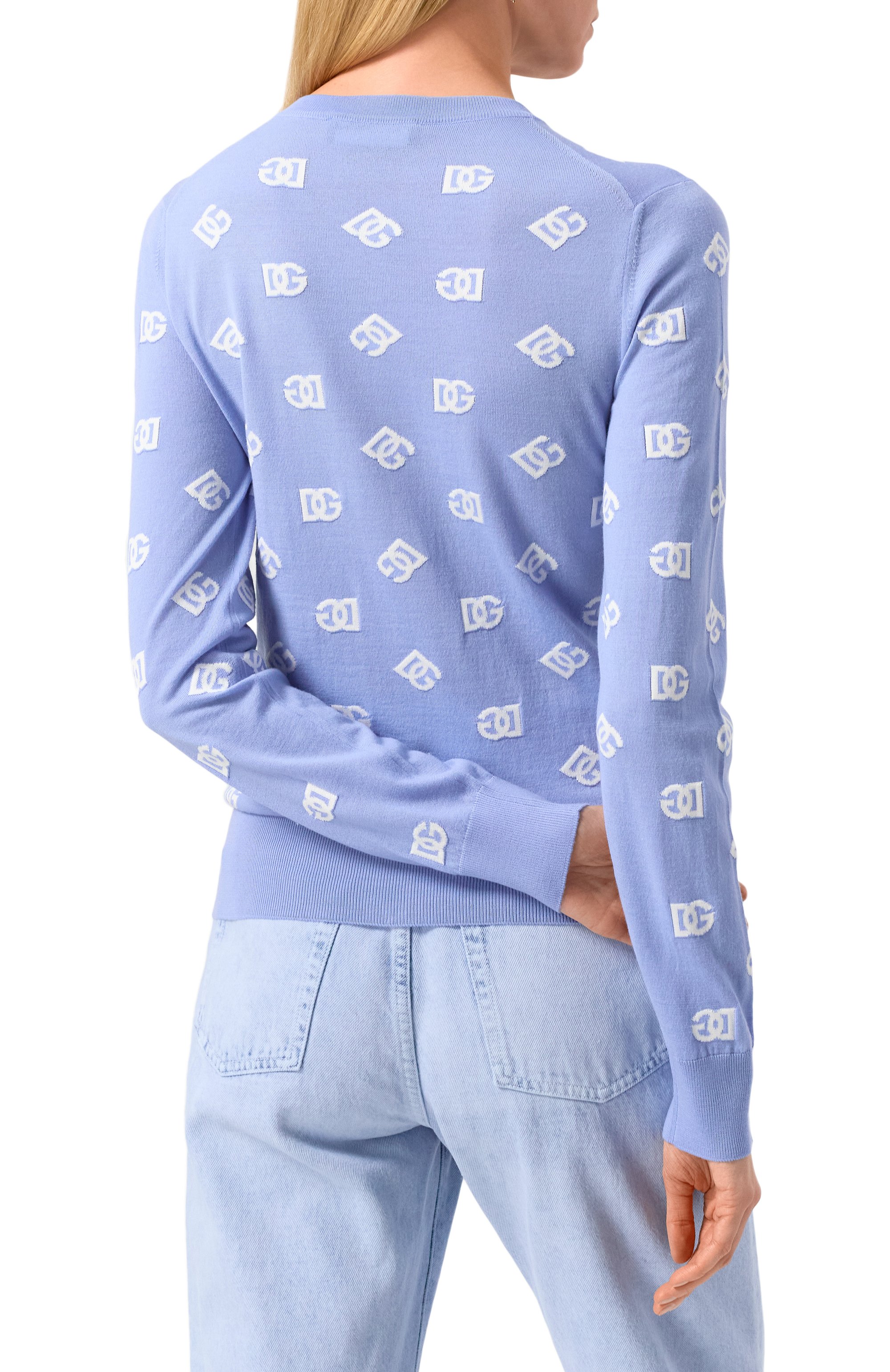 Кардиган из шерсти и шелка DOLCE & GABBANA, арт. FXV47T/JFMGS, фото 4