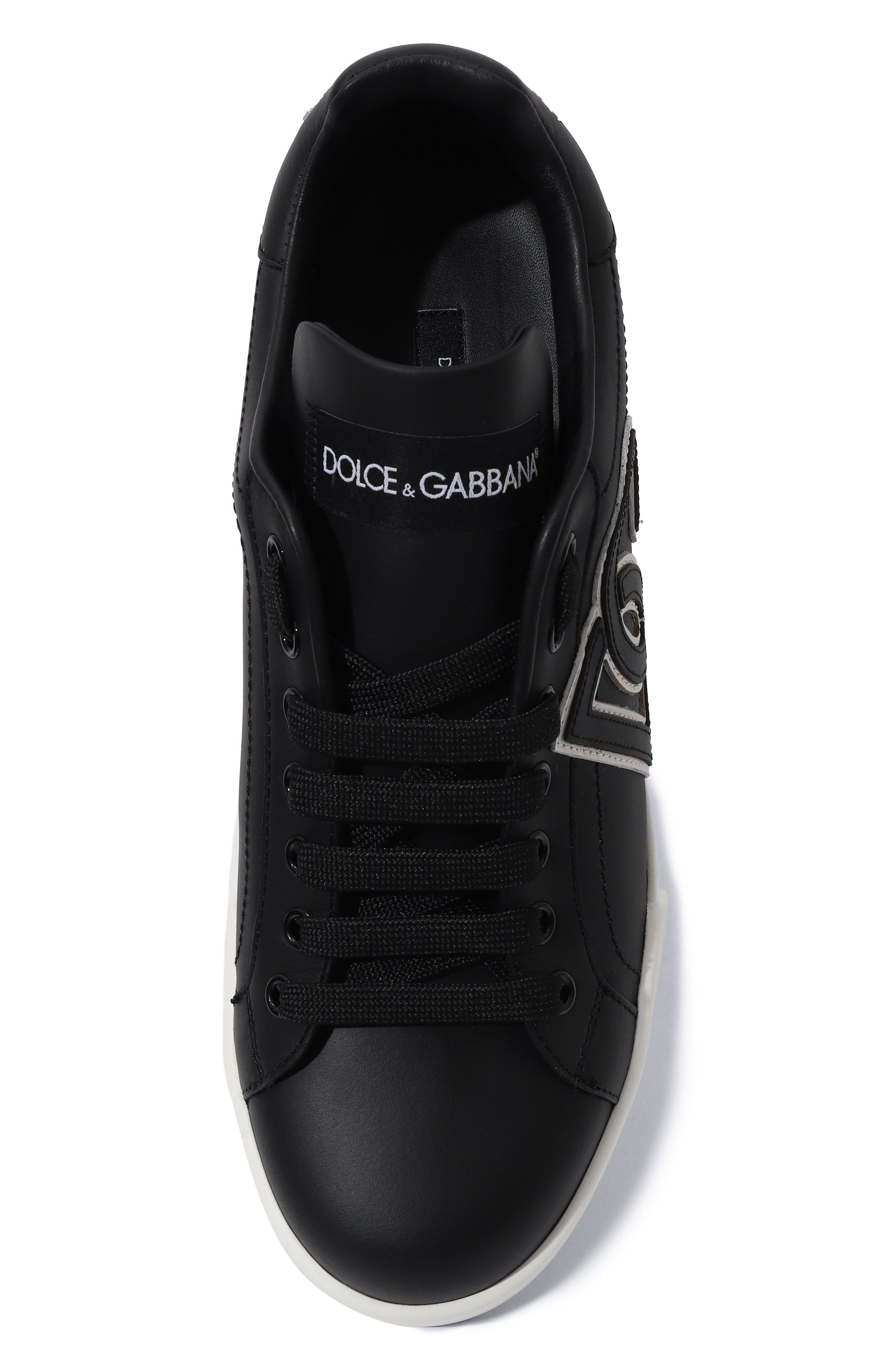 Кожаные кеды portofino DOLCE & GABBANA, арт. CK1545/AC330, фото 6