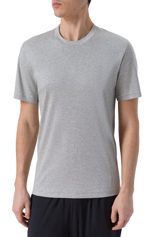 Хлопковая футболка Zimmerli 286M-1447 Серый  286M-1447 Фото 3