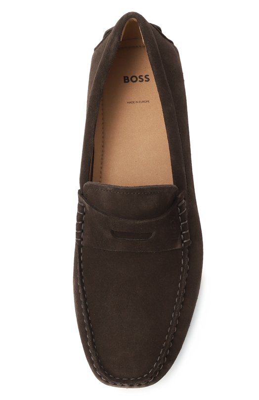 Замшевые мокасины Noel BOSS 50541750 Коричневый  50541750 Фото 6