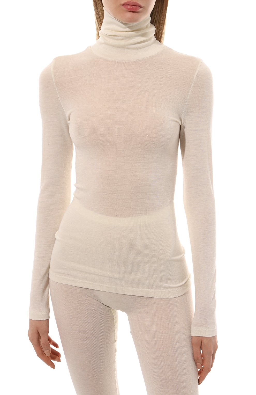 Водолазка из шерсти и шелка HANRO, арт. 071423., фото 3