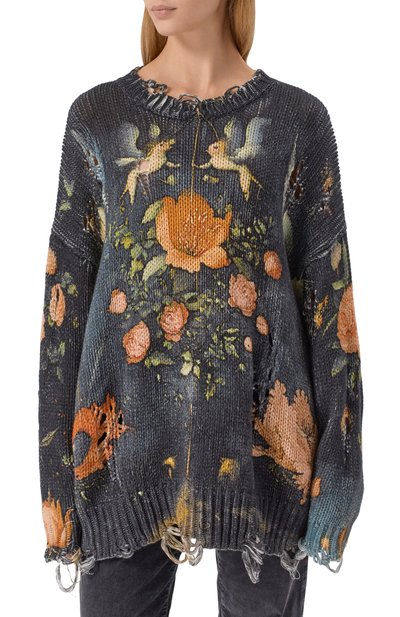 Хлопковый свитер R13, арт. R13WY197-Y237A, фото 3