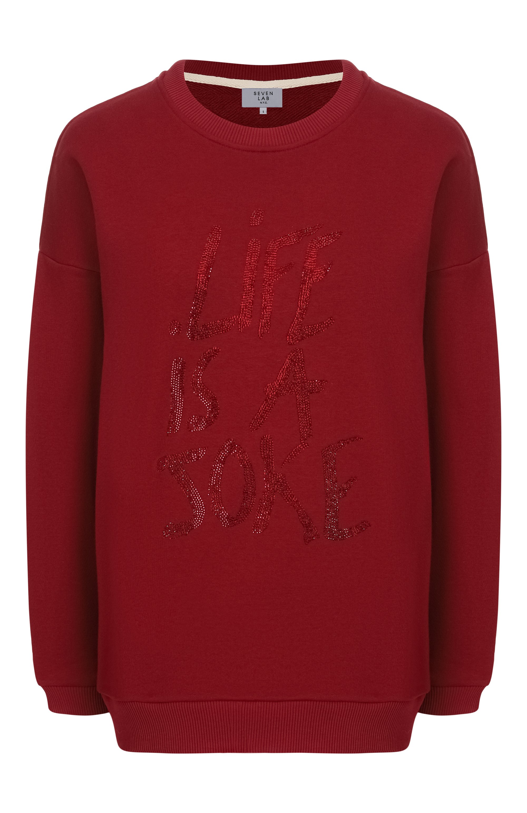 Хлопковый свитшот SEVEN LAB, арт. 225-S-J-24-85-127-150, фото 1