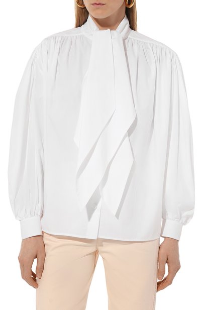 Хлопковая блузка GUCCI, арт. 721019/ZLC02, фото 3