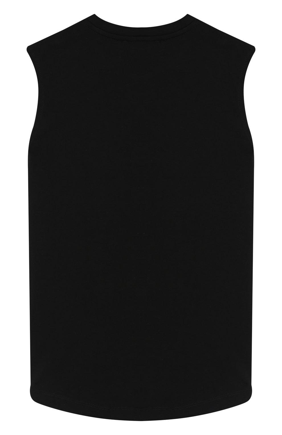 Хлопковая майка BALMAIN черного цвета по цене 16600 руб., арт. 6K8532/KX080/4-10, фото 2 Хлопковая майка BALMAIN, арт. 6K8532/KX080/4-10, фото 2