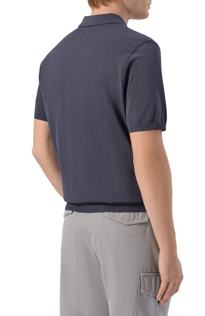 Хлопковое поло CORNELIANI, арт. 27G514/2725018, фото 4