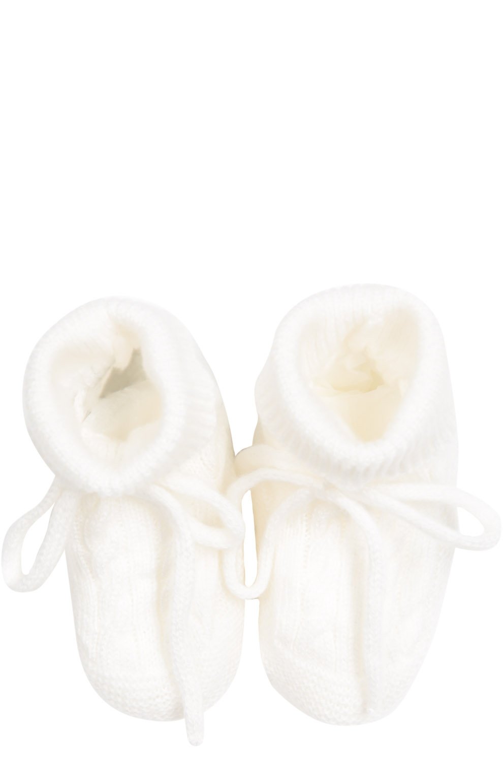 Вязаные носки с бантами LORO PIANA, арт. FAD5705, фото 4