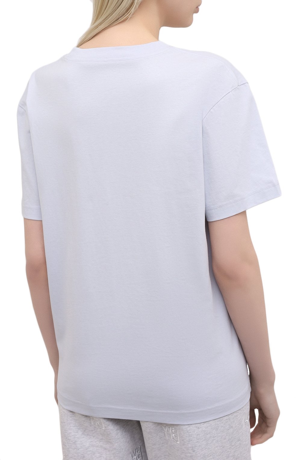 Хлопковая футболка ALEXANDERWANG.T, арт. 4CC1201152, фото 4