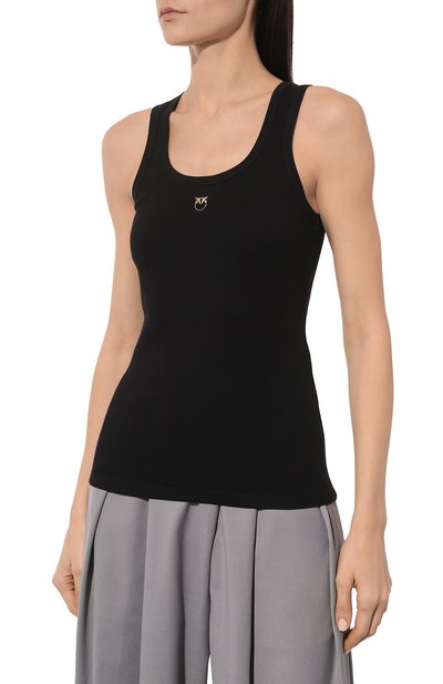 Хлопковая майка PINKO, арт. 100807/A0PU, фото 3