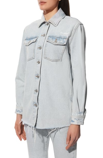 Джинсовая рубашка OFF-WHITE, арт. 0WYD010C99DEN001, фото 3