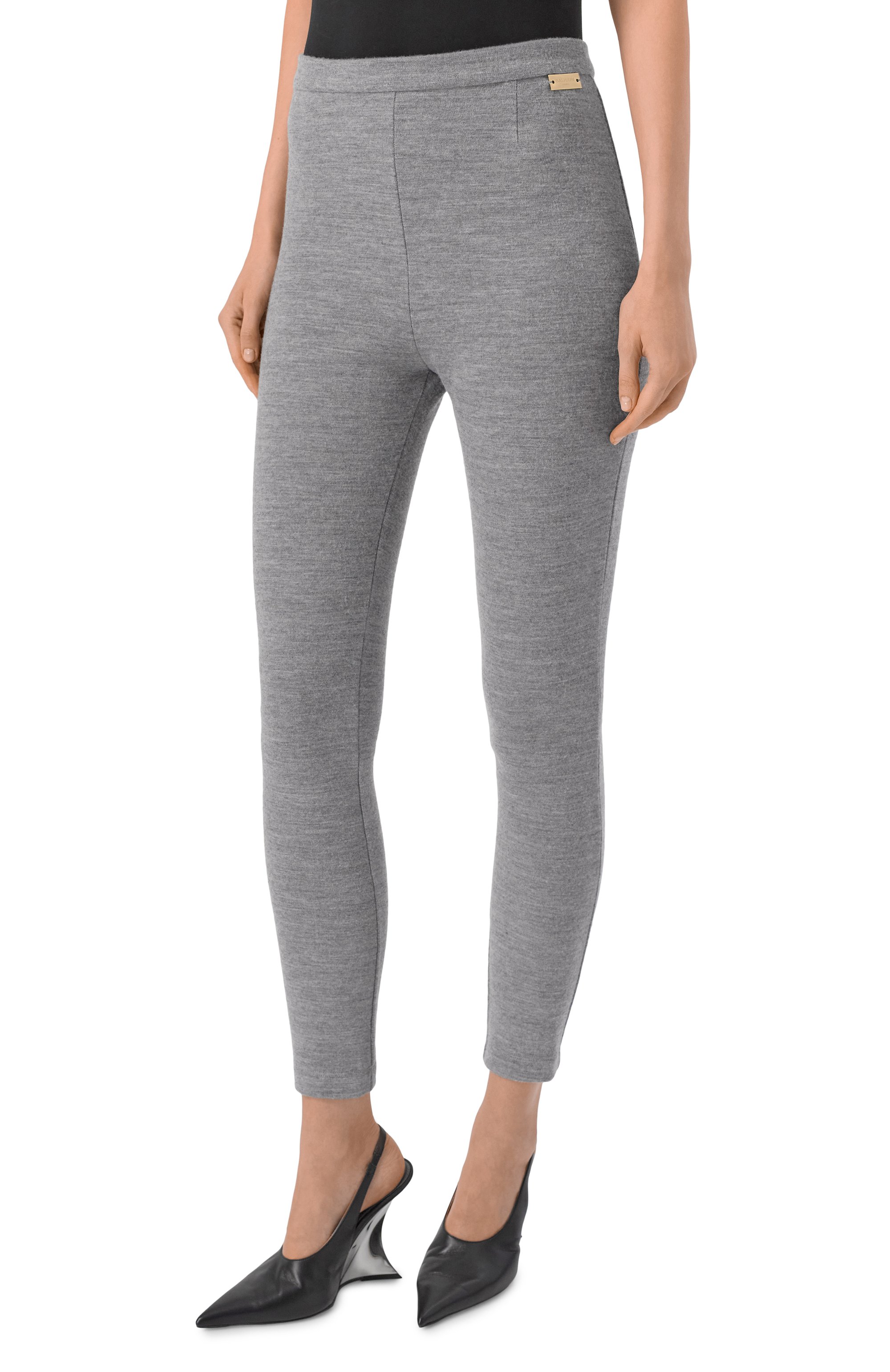 Легинсы из шерсти и хлопка BALMAIN, арт. FF00C014/JL17, фото 3