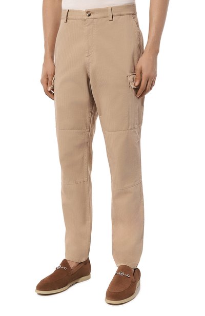 Хлопковые брюки-карго BRUNELLO CUCINELLI, арт. M246DB2144, фото 3