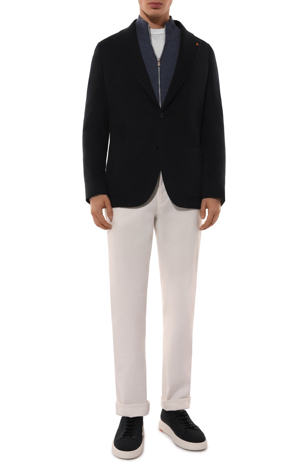 Пиджак из кашемира и шелка SARTORIA LATORRE, арт. EF74/UG0729, фото 3