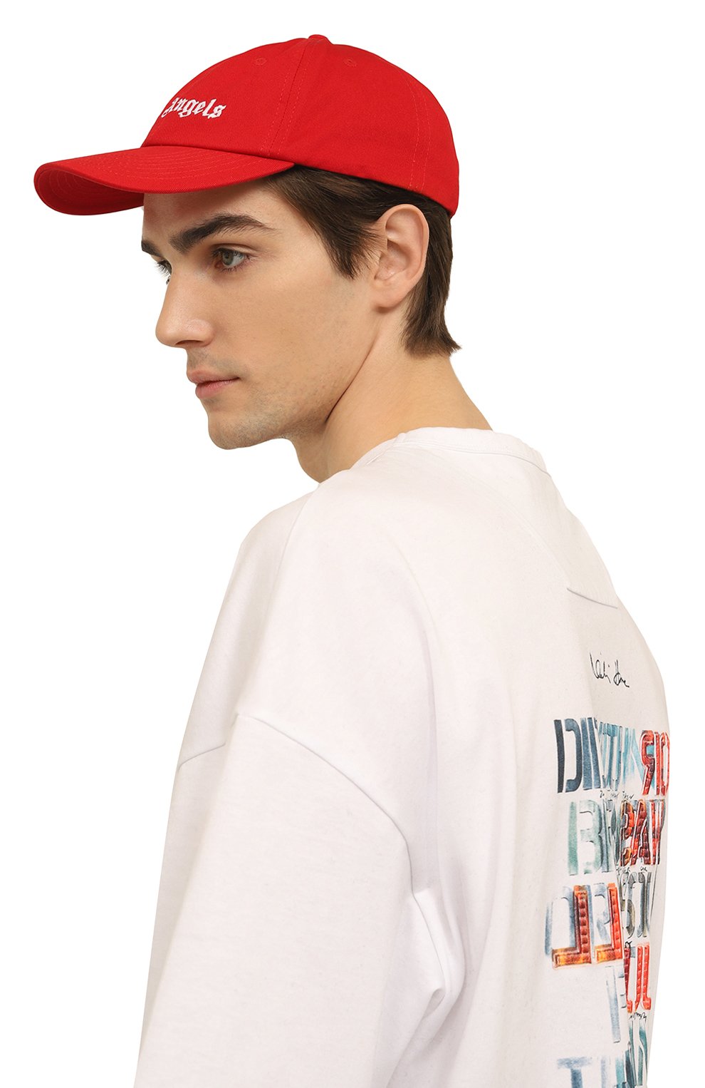 Хлопковая бейсболка PALM ANGELS, арт. PMLB003C99FAB0012501, фото 2