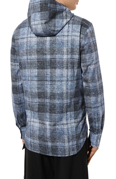 Хлопковая рубашка KITON, арт. UMCMARH0867501, фото 4