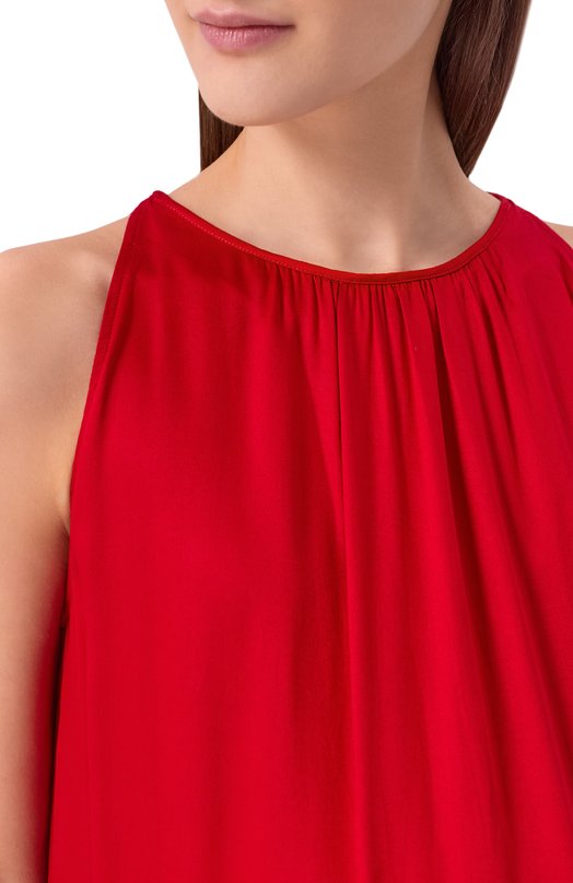 Атласное платье Pietro Brunelli AG2416/VIG001 Красный  AG2416/VIG001 Фото 4
