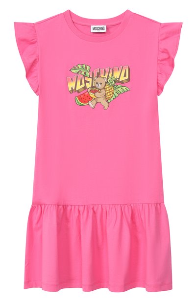 Хлопковое платье MOSCHINO, арт. HDV0HP/LAA23_001