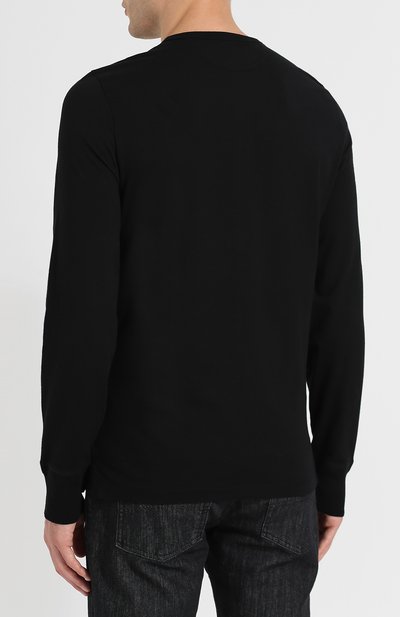 Хлопковый лонгслив-хенли TOM FORD, арт. BR402/TFJ890, фото 4