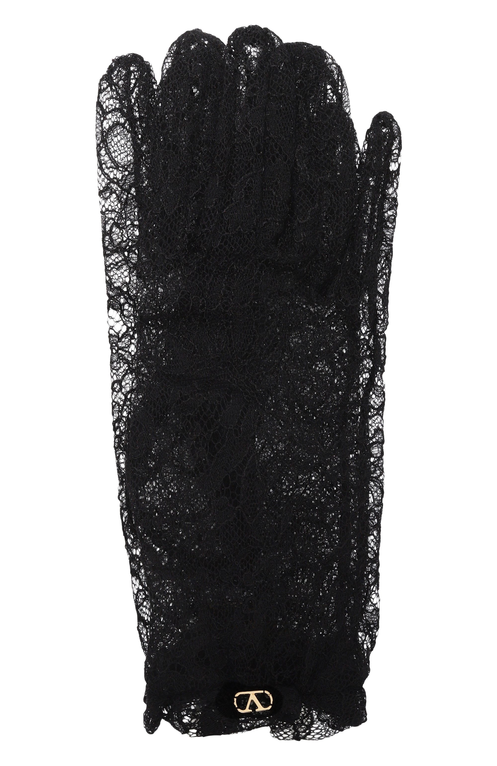 Перчатки VALENTINO черного цвета по цене 64800 руб., арт. 7W0GD00H/FPW, фото 1 Перчатки VALENTINO, арт. 7W0GD00H/FPW, фото 1