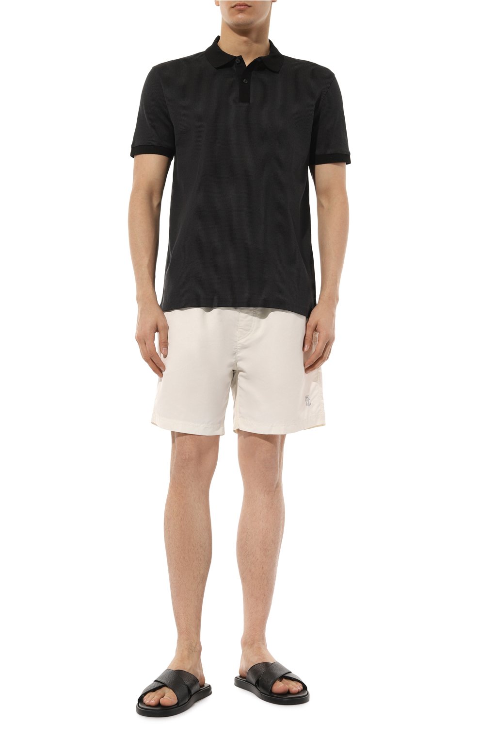 Кожаные шлепанцы DOUCAL'S, арт. DU2859MYK0UF235N, фото 2