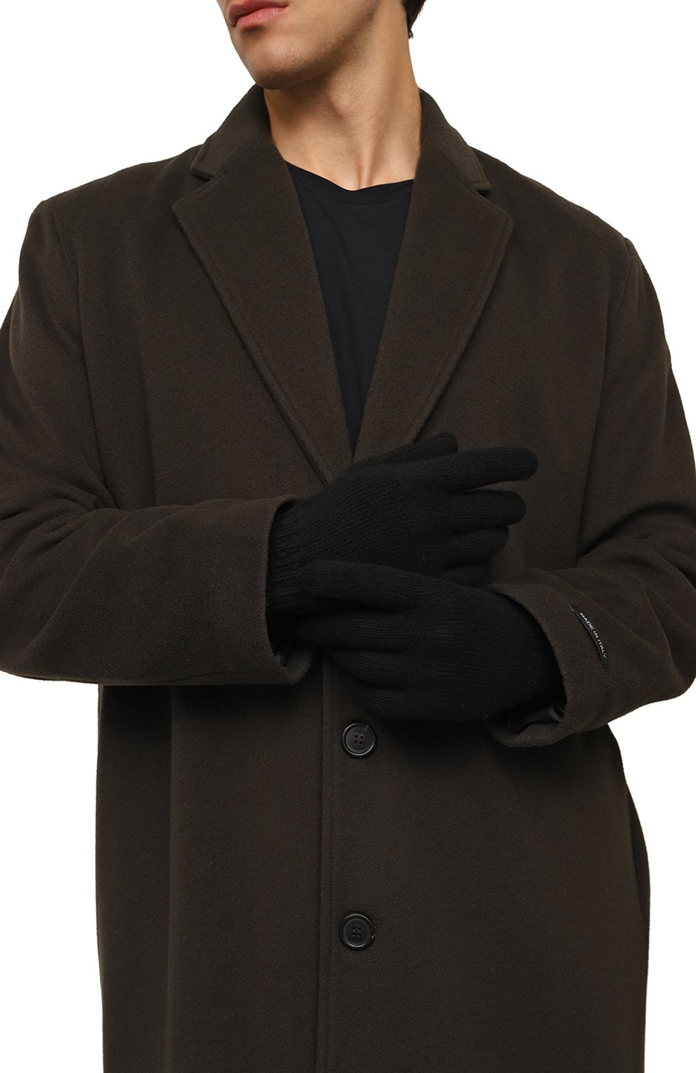 Кашемировые перчатки COLOMBO, арт. GU00029/2-26KI, фото 2