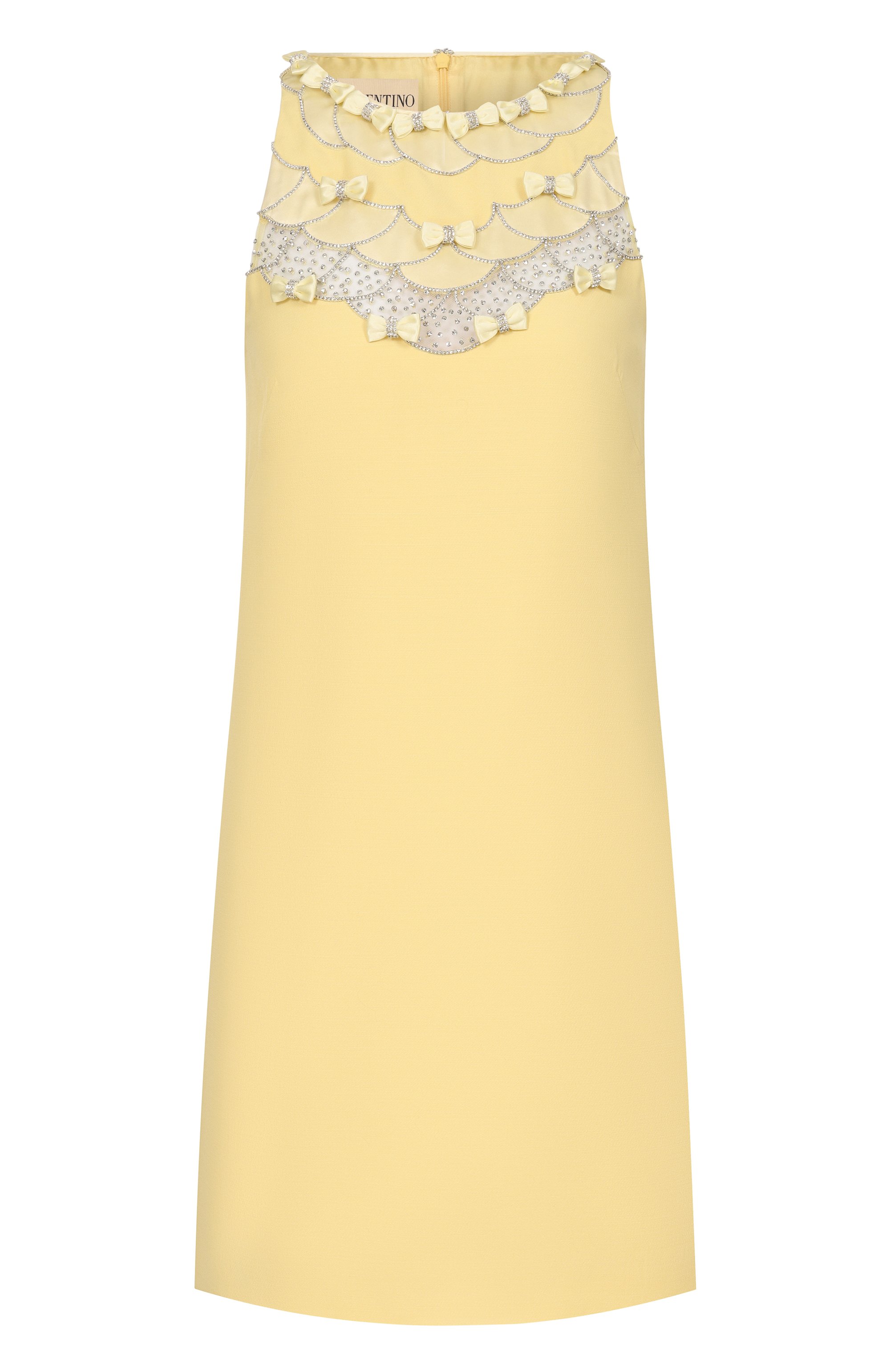 Платье из шерсти и шелка VALENTINO, арт. 8B3VAHG5/1CF, фото 1