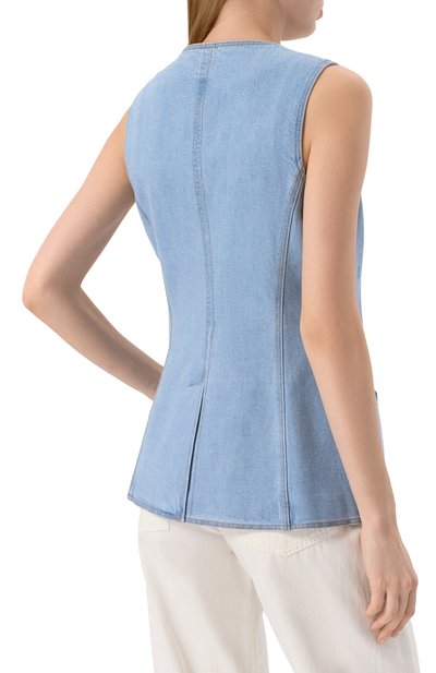 Джинсовый жилет PAIGE, арт. 1F94635-B975, фото 4