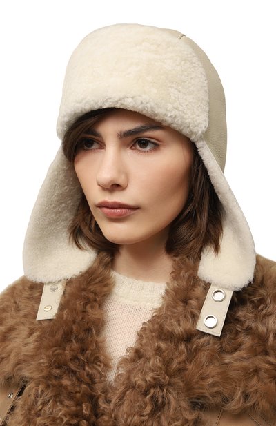 Шапка-ушанка из овчины MASLOV, арт. H05, ф ото 2