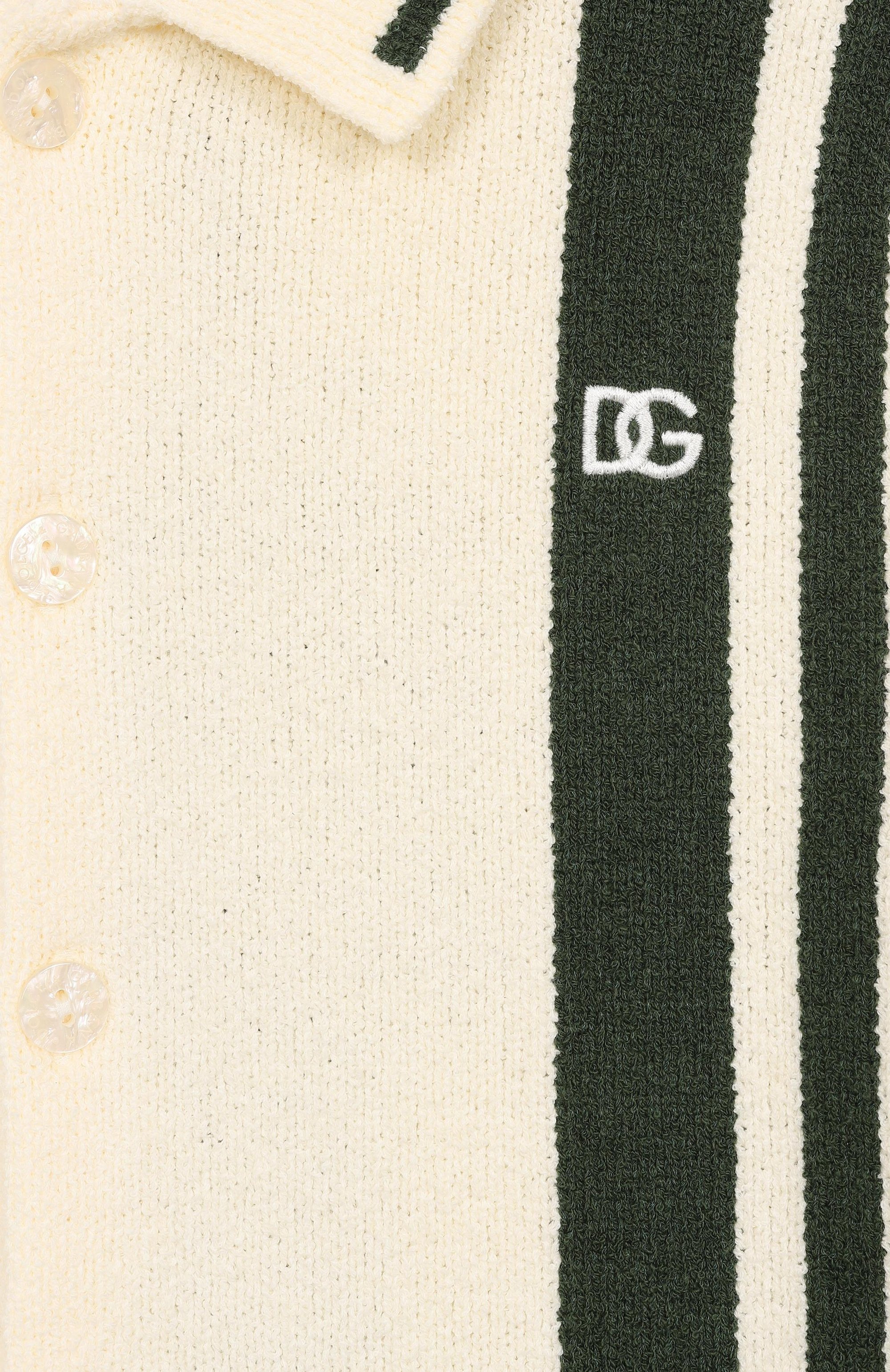 Хлопковый кардиган DOLCE & GABBANA, арт. L4KWG9/JGMFD_001, фото 3