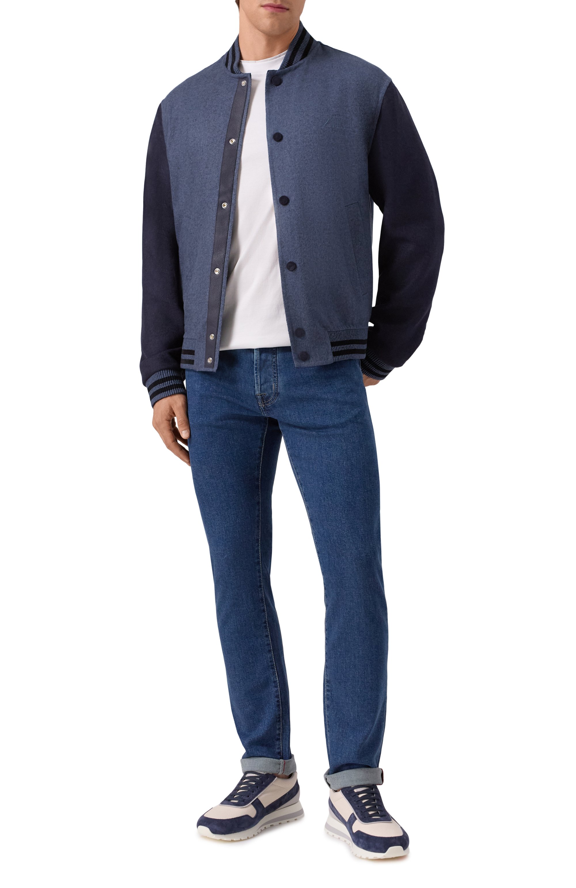 Бомбер и шерсти и кашемира ZILLI, арт. DBL005M024450034U, фото 2