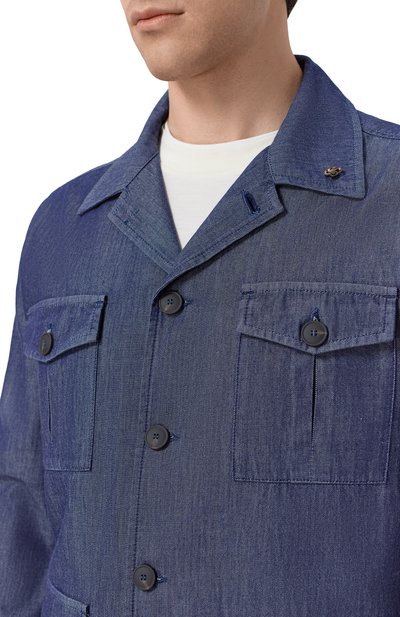 Хлопковая куртка-рубашка GRAN SASSO, арт. 78110/56100, фото 5