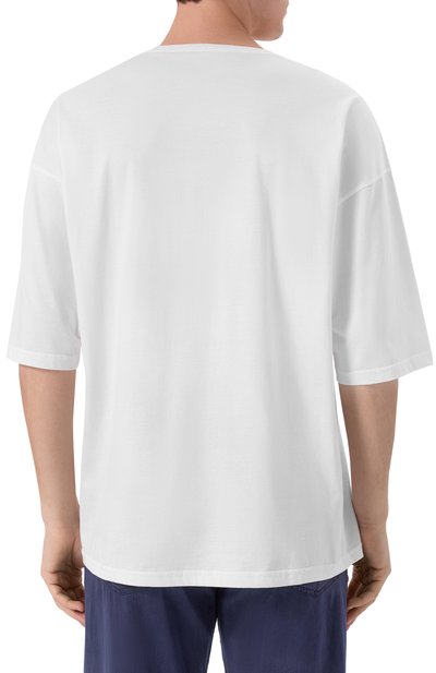 Хлопковая футболка KITON, арт. UMM071403, фото 4