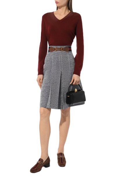 Кашемировый пуловер GUCCI, арт. 628411 XKBB2, фото 2