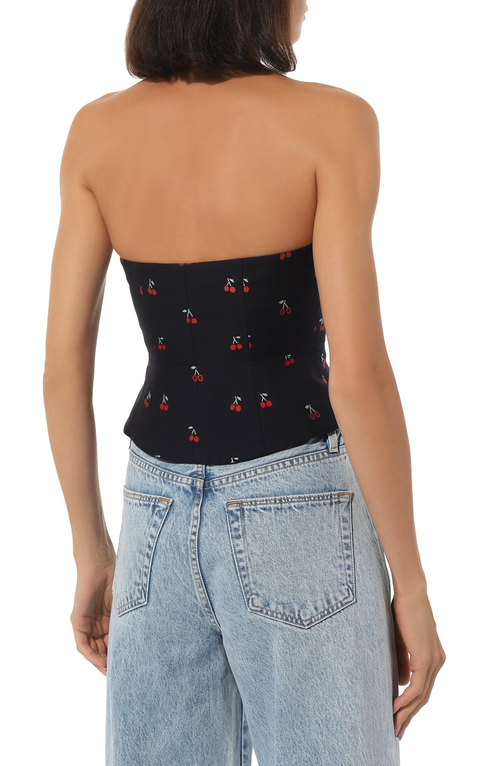 Корсет из хлопка и шерсти GUCCI, арт. 569887 ZABMY, фото 4