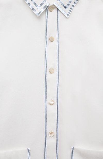 Хлопковая рубашка GUCCI, арт. 615956 XWAJF, фото 3
